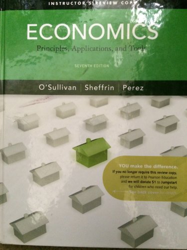 Book Economics Principles, Applications, and Tools - Instructor's Review Copy free