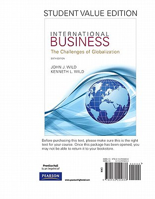 Book International Business: Student Value Edition free