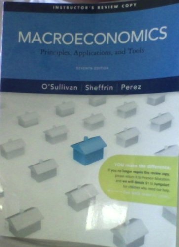 Book Macroeconomics: Principles, Applications, and Tools free