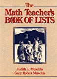 Book The Math Teacher's Book of Lists (J-B Ed: Book of Lists) free