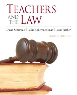 Book Teachers and the Law (8th Edition) free