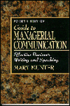 Book Guide to Managerial Communication: Effective Business Writing and Speaking free