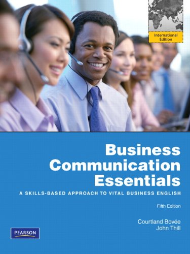 Book Business Communication Essentials free