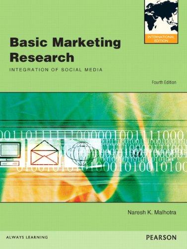 Book Basic Marketing Research (2-downloads) free
