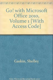 Book Go! With Microsoft Office 2010 free