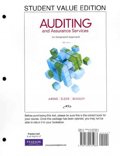 Book Auditing and Assurance Services free