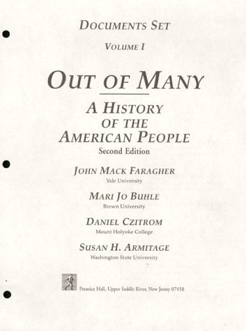 Book Out Of Many: A History Of The American People : Documents Set free