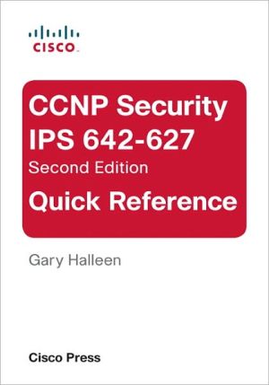 Book CCNP Security IPS 642-627 Quick Reference free