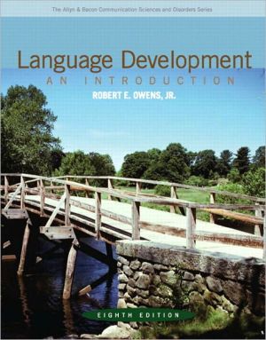 Book Language Development: An Introduction (8th Edition) (Allyn & Bacon Communication Sciences and Disorders) free