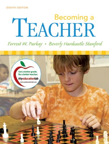 Book Becoming A Teacher, Student Value Edition (8th Edition) free