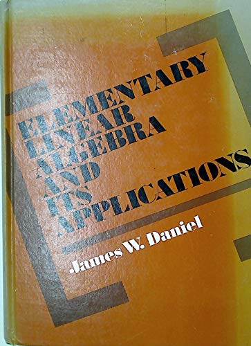 Book Elementary Linear Algebra and Its Applications free