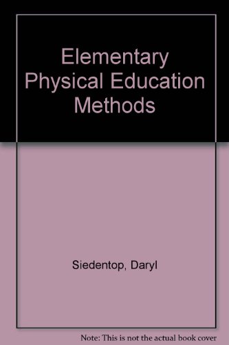 Book Elementary Physical Education Methods free