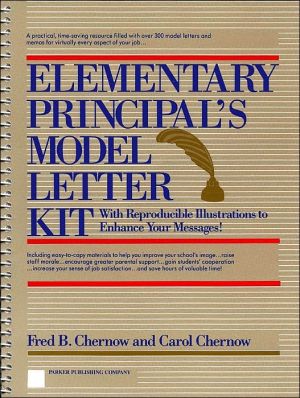 Book Elementary Principal's Model Letter Kit: With Reproducible Illustrations to Enhance Your Messages free