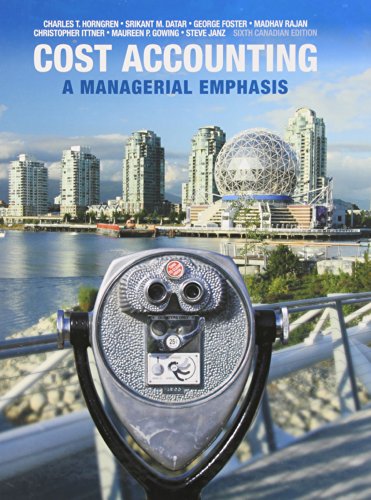 Book Cost Accounting: A Managerial Emphasis free
