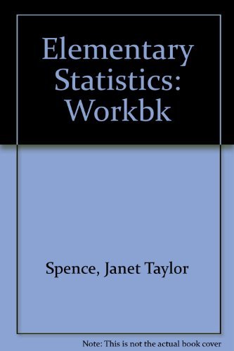 Book Elementary Statistics: Workbk free