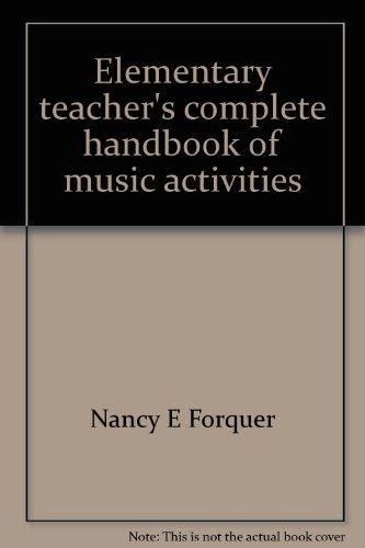 Book Elementary teacher's complete handbook of music activities free