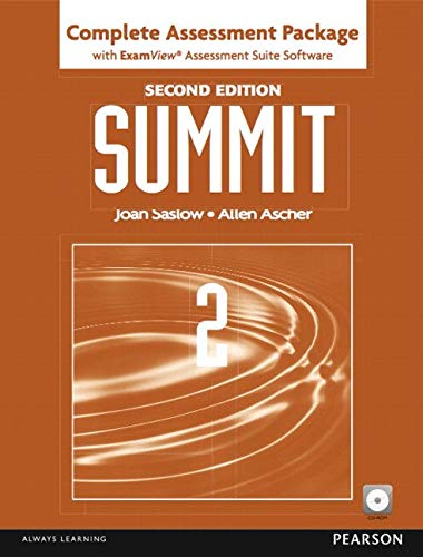 Book summit 2 new edition complete assessment package with examview cd-rom free
