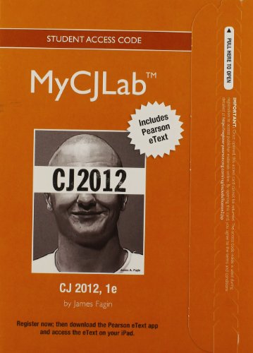 Book New Mycjlab With Pearson Etext -- Access Card -- For Cj2012 free