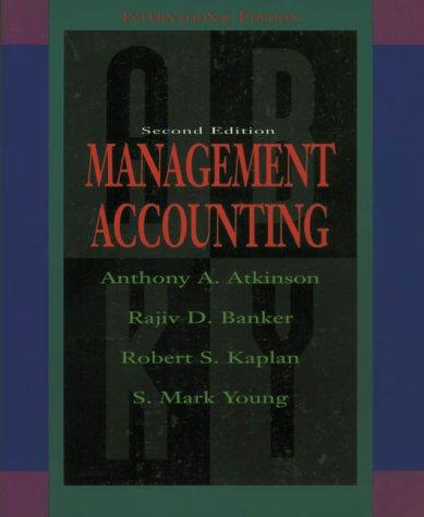 Book Management Accounting (the Robert S. Kaplan Series In Management Accounting) free