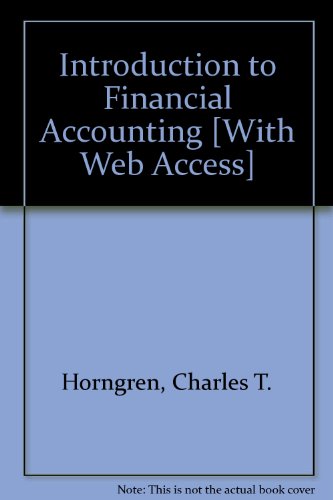 Book Introduction to Financial Accounting free