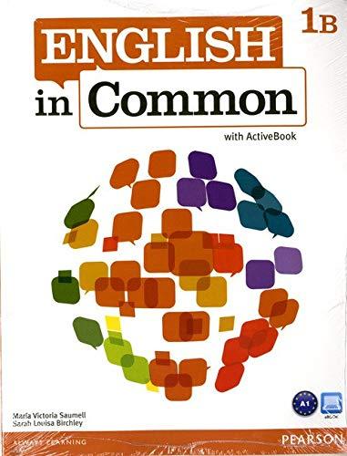 Book English in Common 1B Split: Student Book and Workbook with MyLab English for English in Common free