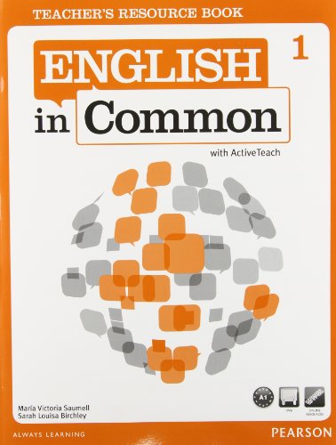 Book ENGLISH IN COMMON 1 TEACHERS RESOURCE BOOK free