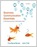Book Business Communication Essentials + New Mybcommlab With Pearson Etext free