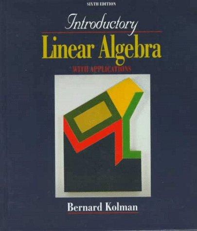 Book Introductory Linear Algebra With Applications free