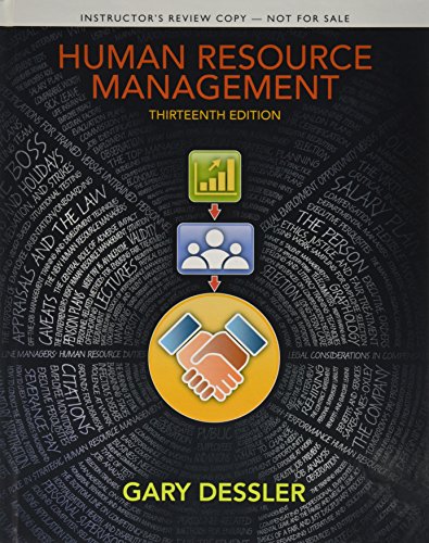 Book Instructor's Review Copy for Human Resource Management free