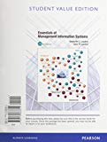 Book Essentials of Management Information Systems: Student Value Edition free