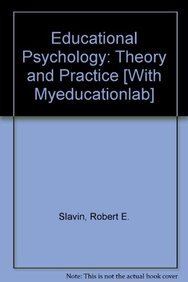 Book Educational Psychology Theory and Practice + Myeducationlab Pegasus free