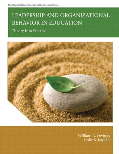 Book Leadership and Organizational Behavior in Education: Theory into Practice (2-downloads) free