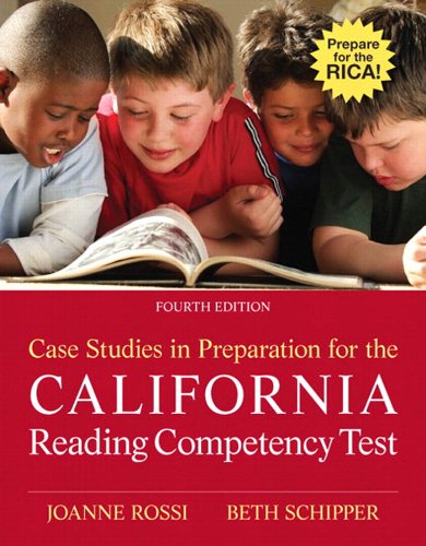 Book Case Studies in Preparation for the California Reading Competency Test (2-downloads) free