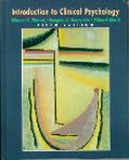 Book Introduction to Clinical Psychology (5th Edition) free