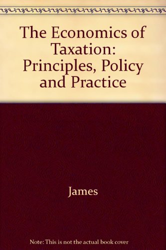 Book Economics of Taxation Principles, Policy, and Practice 1996-97 free