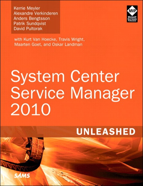 Book System Center Service Manager 2010 Unleashed free