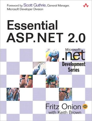 Book Essential ASP.NET 2.0 free