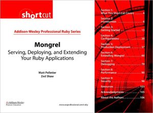 Book Mongrel (Digital Shortcut): Serving, Deploying, and Extending Your Ruby Applications free