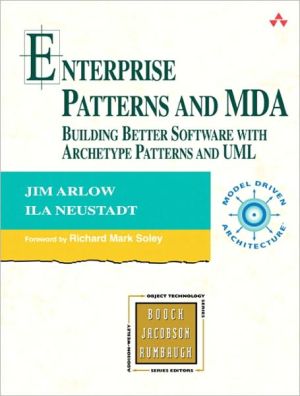 Book Enterprise Patterns and MDA free