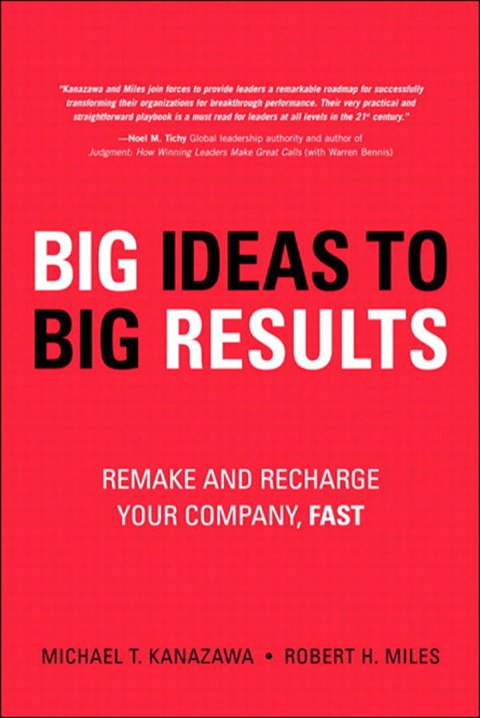 Book BIG Ideas to BIG Results: Remake and Recharge Your Company, Fast free