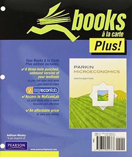 Book Microeconomics, Student Value Edition, + Myeconlab and Pearson Etext free