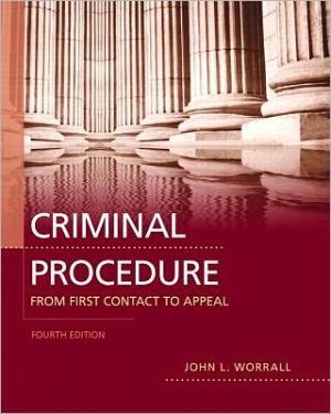 Book Criminal Procedure: From First Contact to Appeal (4th Edition) free
