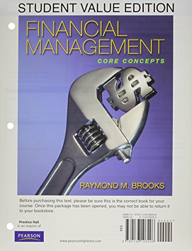 Book Financial Management: Core Concepts (The Prentice Hall Series in Economics) free