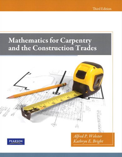Book Mathematics for Carpentry and the Construction Trades (2-downloads) free