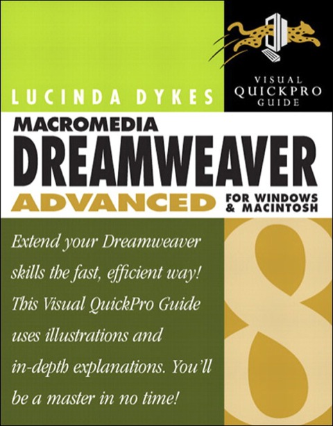 Book Macromedia Dreamweaver 8 Advanced for Windows and Macintosh: Visual QuickPro Guide free