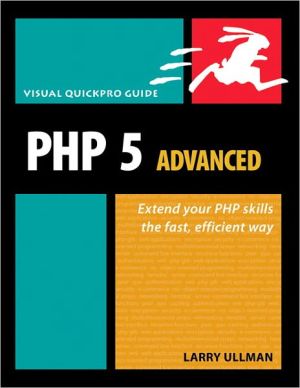 Book PHP 5 Advanced: Visual QuickPro Guide free