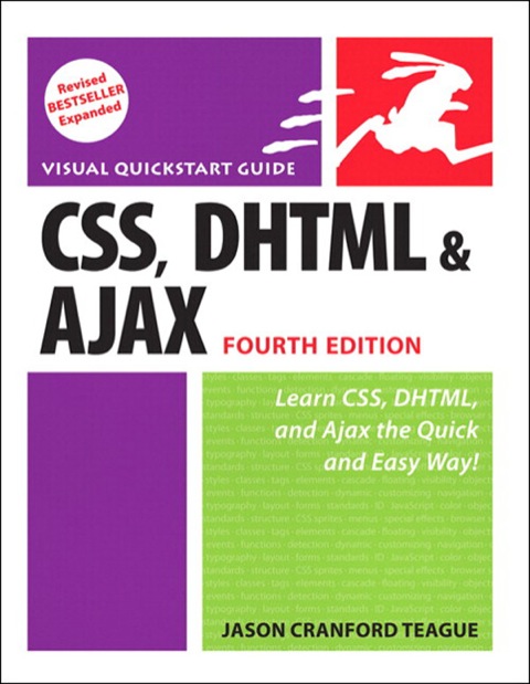 Book CSS, DHTML, and Ajax, Fourth Edition: Visual QuickStart Guide free