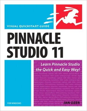 Book Pinnacle Studio 11 for Windows: Visual QuickStart Guide free