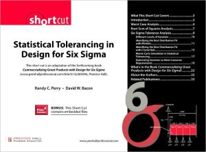 Book Statistical Tolerancing in Design for Six Sigma (Digital Short Cut) free