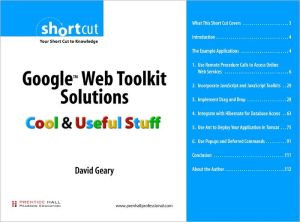 Book Google Web Toolkit Solutions (Digital Short Cut): Cool & Useful Stuff free